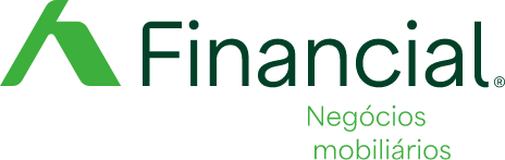 Financial negócios imobiliários - logotipo